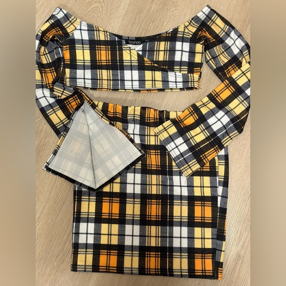 Yellow Plaid Set 💛🖤 Clueless Look - Picture 5 of 10